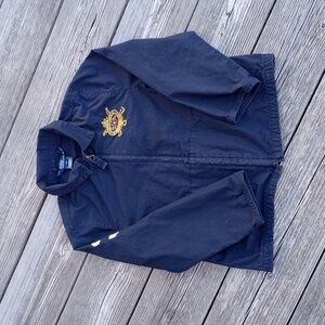 Polo by Ralph Lauren Navy Kids Jacket with Embroidered Crest